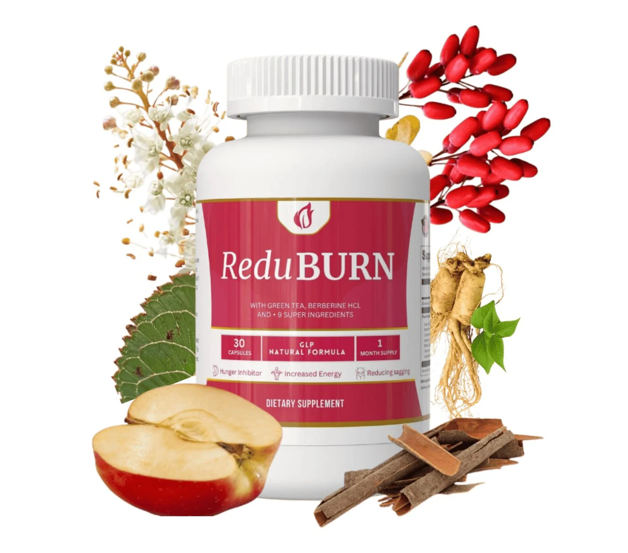 Reduburn Supplement Bottle